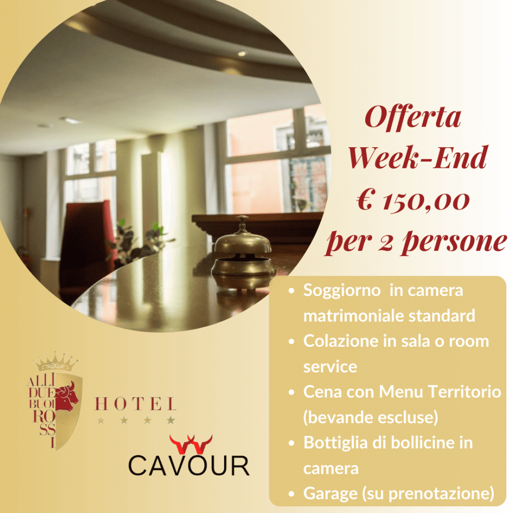 Offerta weekend all'hotel Alli Due Buoi Rossi