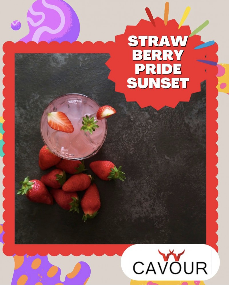 The Strawberry Pride Sunset